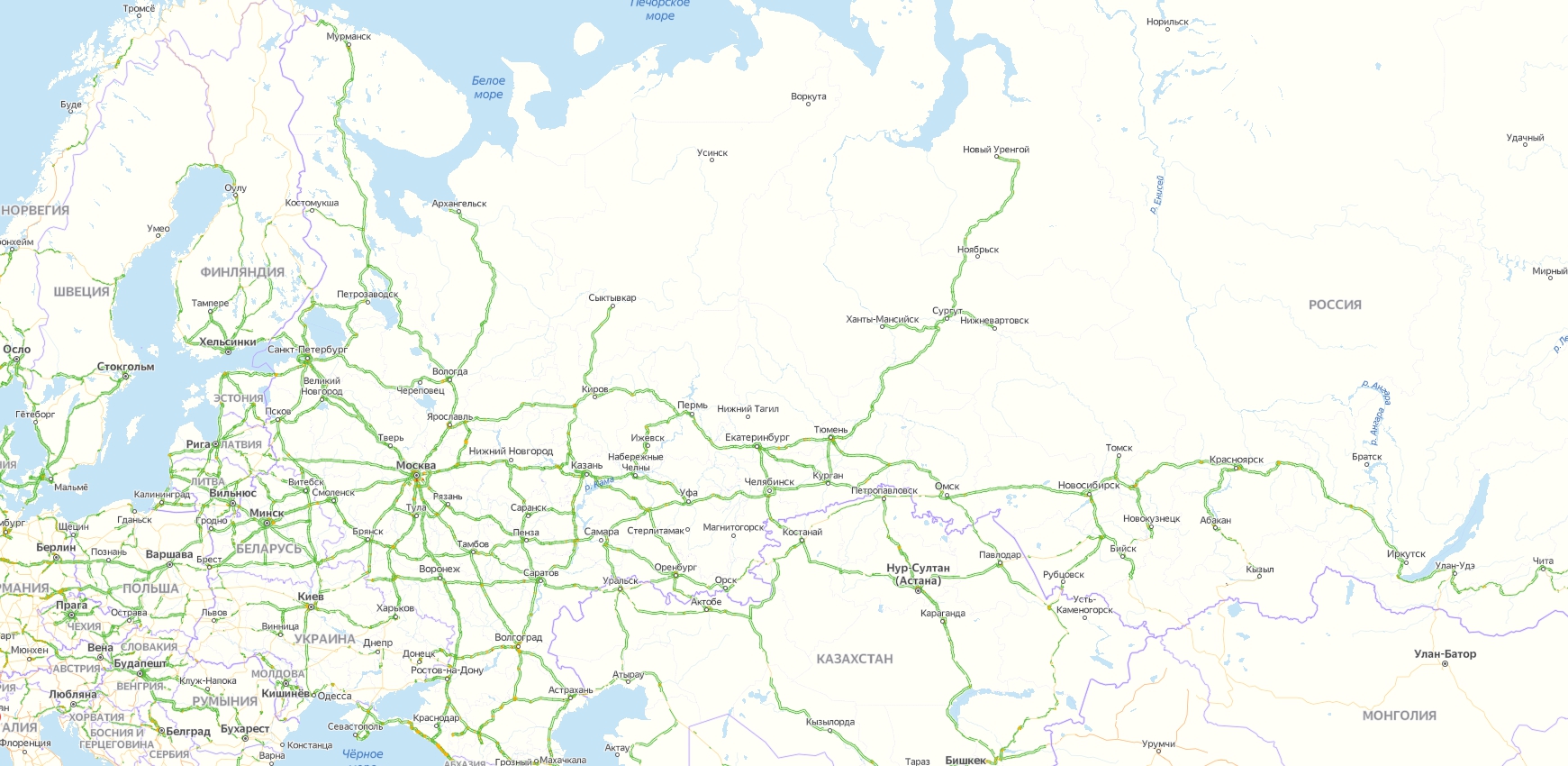 Пробки в Санкт-Петербурге онлайн в реальном времени на карте